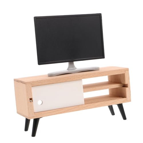 JOINPAYA Tv-Modell Vintage-fernsehmodell Fernseher Puppenmöbel Holz JOINPAYA Tv-Modell Vintage-fernsehmodell Fernseher Puppenmöbel Holz von JOINPAYA