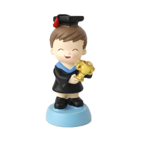 JOINPAYA Graduierung Kuchen Schmuck Arzt Junge Kuchen Toer Kuchen Dekoration Cartoon Figur Skulptur Kuchen Ornament von JOINPAYA