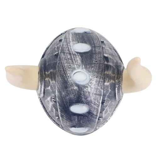 JOINPAYA Viking Helm Kostüm Zubehör Piraten Cosplay Mütze für Halloween Karneval Universalgröße Leichter Helm mit Hörnern Bequemes Kopfschmuck für Party und Fasching von JOINPAYA