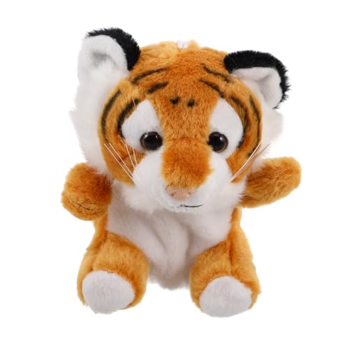JOINPAYA Weiches Plüschtier Tiger Münzbeutel Kleine Tragbare Geldbörse Schlüsselanhänger Anhänger Vielseitig als Taschenanhänger für Zubehör von JOINPAYA