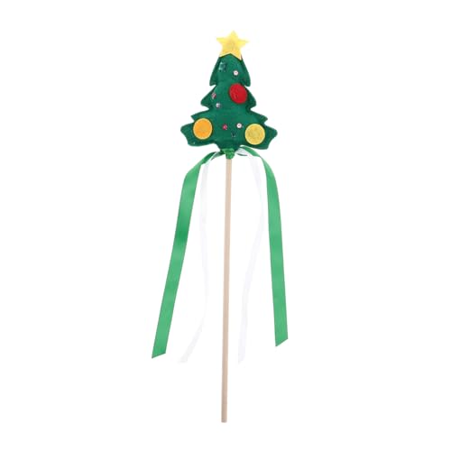 JOINPAYA Weihnachtsfeenstab Pflanzwagen Cartoon-Hefter Flügeldekoration Cartoon-Kit Weihnachts-Ohrstecker Party Dekoration Zauberstab feenhafte Partydekorationen Holz Green JOINPAYA Weihnachtsfeenstab Pflanzwagen Cartoon-Hefter Flügeldekoration Cartoon-Kit Weihnachts-Ohrstecker Party Dekoration Zauberstab feenhafte Partydekorationen Holz Green von JOINPAYA