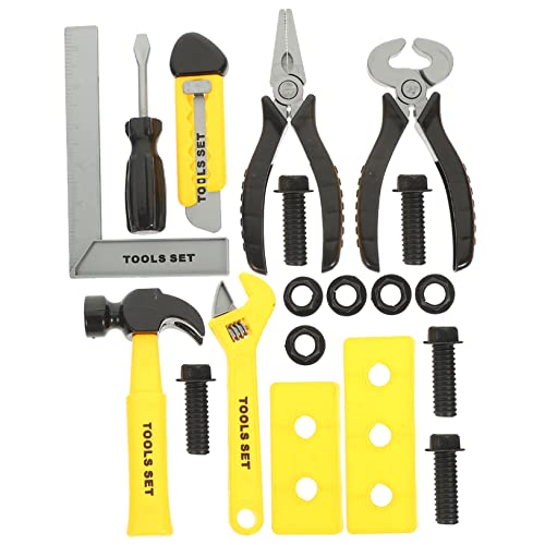 JOINPAYA Werkzeugkasten Schraubendreher Hammer Schraubenschlüssel DIY Lernspielzeug für Jungen Mädchen Kreativität und Hand Auge Koordination von JOINPAYA