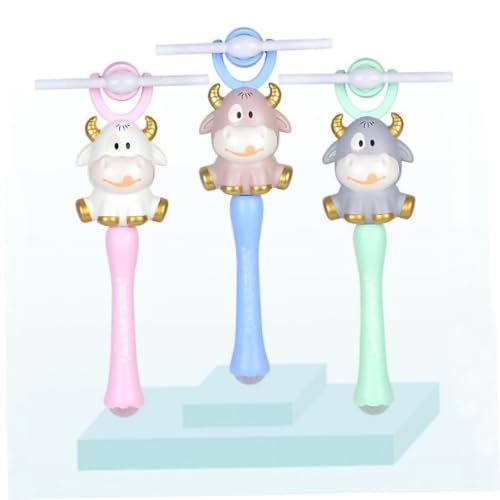 JOINPAYA Windmühlen-Leuchtstab Katzenspielzeug o Ball Badespielzeug Cool Fee Fairy Wand mitgebsel Kindergeburtstag kinderspielzeug Zauberstäbe Musik Licht Windmühle Plastik von JOINPAYA
