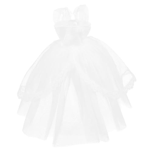 JOINPAYA Winziges Puppenhochzeitskleid Modepuppen Brautkleid Elegant Kompakt Für Puppenkostüme von JOINPAYA