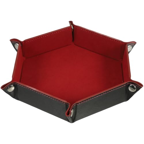 JOINPAYA Faltbarer Pu Würfeltray Eleganter Praktischer Dice Organizer Für Tabletop-Spiele Tragbar Und Vielseitig Einsetzbar Für Aufbewahrung Von Würfeln Und Kleinen Gegenständen JOINPAYA Faltbarer Pu Würfeltray Eleganter Praktischer Dice Organizer Für Tabletop-Spiele Tragbar Und Vielseitig Einsetzbar Für Aufbewahrung Von Würfeln Und Kleinen Gegenständen von JOINPAYA