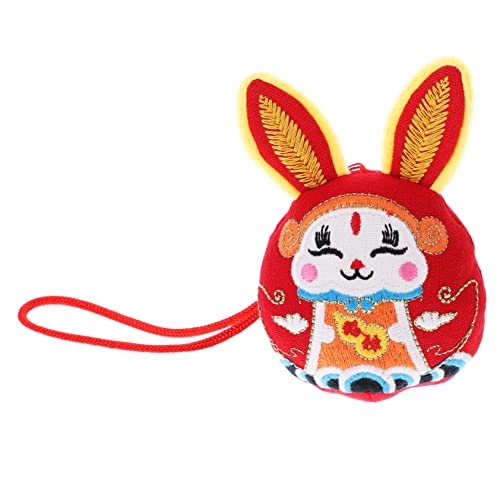 JOINPAYA Wufu-Kaninchen-verzierung Kaninchen-Maskottchen-Puppe Kaninchen Stofftiere Hasenpuppe Jahr Der Hasenpuppen Hasenjahr Gefülltes Hasenspielzeug Gefüllte Hasenpuppe Plüsch Rot JOINPAYA Wufu-Kaninchen-verzierung Kaninchen-Maskottchen-Puppe Kaninchen Stofftiere Hasenpuppe Jahr Der Hasenpuppen Hasenjahr Gefülltes Hasenspielzeug Gefüllte Hasenpuppe Plüsch Rot von JOINPAYA