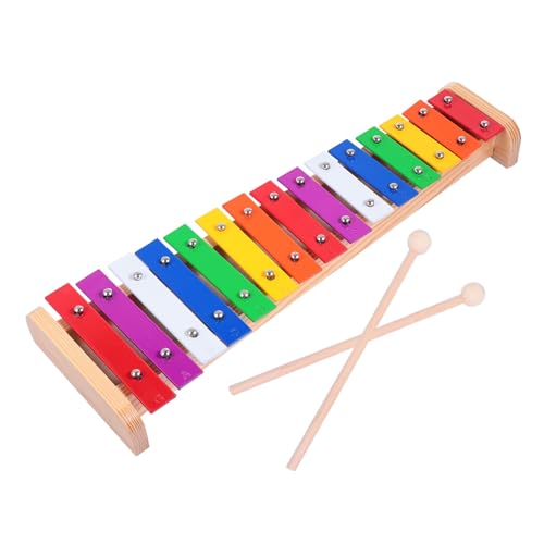 JOINPAYA Xylophon-Schlaginstrument Musikalisches Lernen Kinderschlaginstrument Kreatives Klangvolles frühpädagogisches für Bildungsspielzeug Holz von JOINPAYA