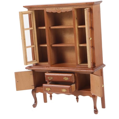 JOINPAYA Zubehör Winzig Miniaturschrank Dekoration Szene Puppe Möbel Bausatz Miniatur Vitrinenmodell Mini-holzschrank Schrankmodell Miniatur-holzschrank Küchenminiaturen Hölzern JOINPAYA Zubehör Winzig Miniaturschrank Dekoration Szene Puppe Möbel Bausatz Miniatur Vitrinenmodell Mini-holzschrank Schrankmodell Miniatur-holzschrank Küchenminiaturen Hölzern von JOINPAYA