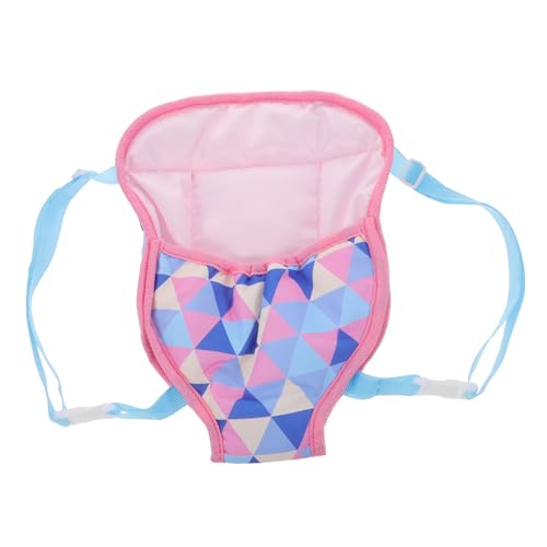JOINPAYA atmungsaktive Puppentrage klein Babytrage für Puppen Rucksack für Mädchen Geschirr Dolly Tragen Zubehör Plüsch Puppe Wickeln Tragehilfe für Babypuppen Puppenträger Puppenschlinge von JOINPAYA