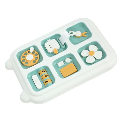 JOINPAYA beschäftigtes Brettspielzeug kinderspielzeug sensorisches - Motorikspielzeug greifspielzeug Montessori- für beschäftigt Bord pp Green JOINPAYA beschäftigtes Brettspielzeug kinderspielzeug sensorisches - Motorikspielzeug greifspielzeug Montessori- für beschäftigt Bord pp Green von JOINPAYA