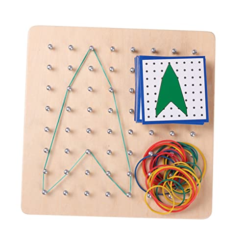 JOINPAYA geometrische Nagelplatte Puzzle rätselbuch kinderspielzeuge geschenketueten spielsachen für Logikspielzeug laubsägen für Puzzle für Bambus von JOINPAYA