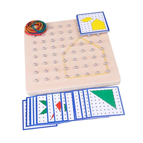 JOINPAYA intelligentes Puzzle rätselbuch Kreatives rätsel für kinderspielzeuge adventsgeschenke pädagogische geometrische nagelplatte Hölzern JOINPAYA intelligentes Puzzle rätselbuch Kreatives rätsel für kinderspielzeuge adventsgeschenke pädagogische geometrische nagelplatte Hölzern von JOINPAYA