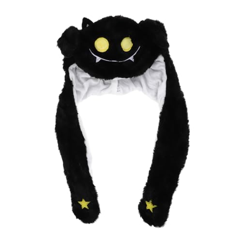 JOINPAYA Halloween Plüschmütze Mit Beweglichen Ohren Lustige Kopfbedeckung Für Cosplay Karneval Und Partys Gemütlicher Winterhut Für Erwachsene Und Teenager JOINPAYA Halloween Plüschmütze Mit Beweglichen Ohren Lustige Kopfbedeckung Für Cosplay Karneval Und Partys Gemütlicher Winterhut Für Erwachsene Und Teenager von JOINPAYA