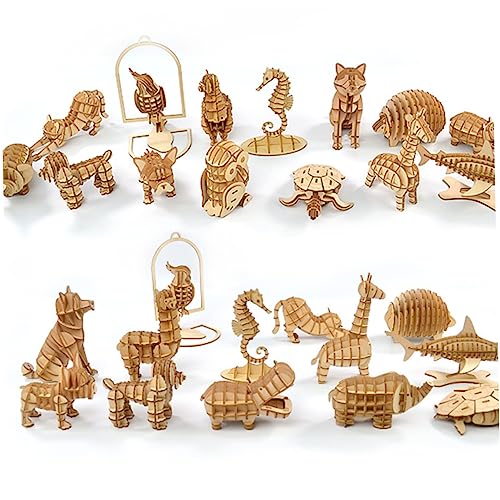JOINPAYA kinderpuzzles aus Holz Holzpuzzles für 3D-Puzzles für Holzpuzzle für Jungen Bambus von JOINPAYA