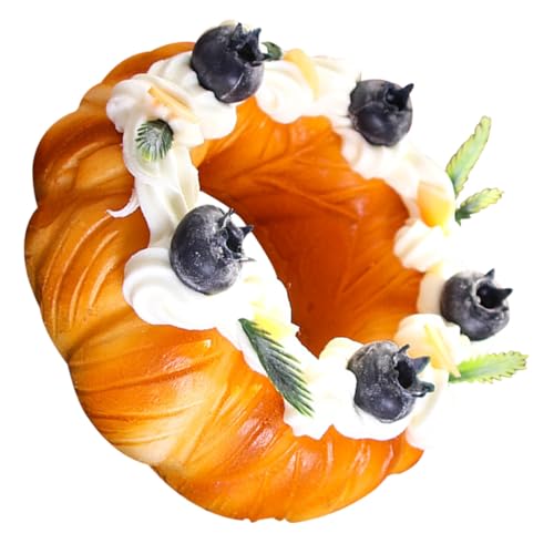 JOINPAYA künstliche Donuts Mini-Dessertbecher mit Deckel kleine Schüsseln Käsekuchen Mini-Löffel Eiscreme für kinderspielzeug kleines Donut-Modell Partytischdekoration Harz von JOINPAYA