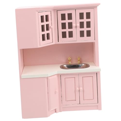 JOINPAYA 112 Miniatur Puppenhaus Küche Spielen Waschbecken Spielzeug Mini Ornament Miniatur Waschbecken Zähler von JOINPAYA