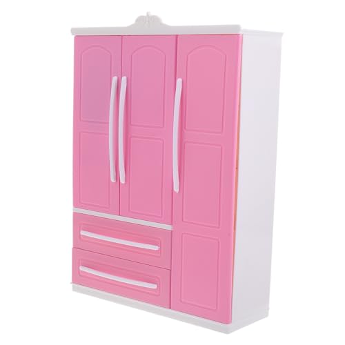JOINPAYA Miniatur-Schrank Für Puppen 30 cm Puppenhaus-Garderobe Mit Aufbewahrungsbügeln Kleiderkoffer Für Jungen Und Mädchen Spielzeug JOINPAYA Miniatur-Schrank Für Puppen 30 cm Puppenhaus-Garderobe Mit Aufbewahrungsbügeln Kleiderkoffer Für Jungen Und Mädchen Spielzeug von JOINPAYA