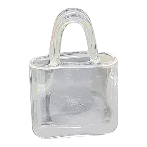 JOINPAYA tragbare Glastasche sicherheitsleine Safe -Vase Handtaschen-Vase Endloser Spaß Mini Dekorationen klein für Babypuppen Puppe Transparent JOINPAYA tragbare Glastasche sicherheitsleine Safe -Vase Handtaschen-Vase Endloser Spaß Mini Dekorationen klein für Babypuppen Puppe Transparent von JOINPAYA