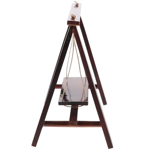 Mini-Hausversorgung für kinderspielzeug Miniaturgarten spielsachen für Puppenstubenmöbel Puppenmöbel Miniatur-Schaukelspielzeug Minischaukel aus Holz Brown JOINPAYA Mini-Hausversorgung für kinderspielzeug Miniaturgarten spielsachen für Puppenstubenmöbel Puppenmöbel Miniatur-Schaukelspielzeug Minischaukel aus Holz Brown JOINPAYA von JOINPAYA