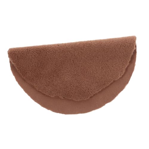 JOINPAYA Miniatur Bodenmatte Runder Teppich Puppenhaus Dekor Plüschmatte Hausornament Spielzeugzubehör Kleiner Teppich Für Puppenstube von JOINPAYA