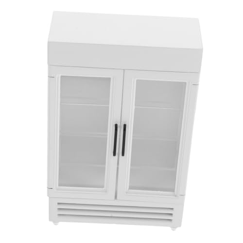 Puppenhaus-kühlschrank: 1:12 Puppenhaus-Miniatur-holzkühlschrank - Mini-kühlschrank Für Puppen - Getränkekühler Zum Basteln, Rollenspiel-Spielzeug Puppenhaus-kühlschrank: 1:12 Puppenhaus-Miniatur-holzkühlschrank - Mini-kühlschrank Für Puppen - Getränkekühler Zum Basteln, Rollenspiel-Spielzeug von JOINPAYA