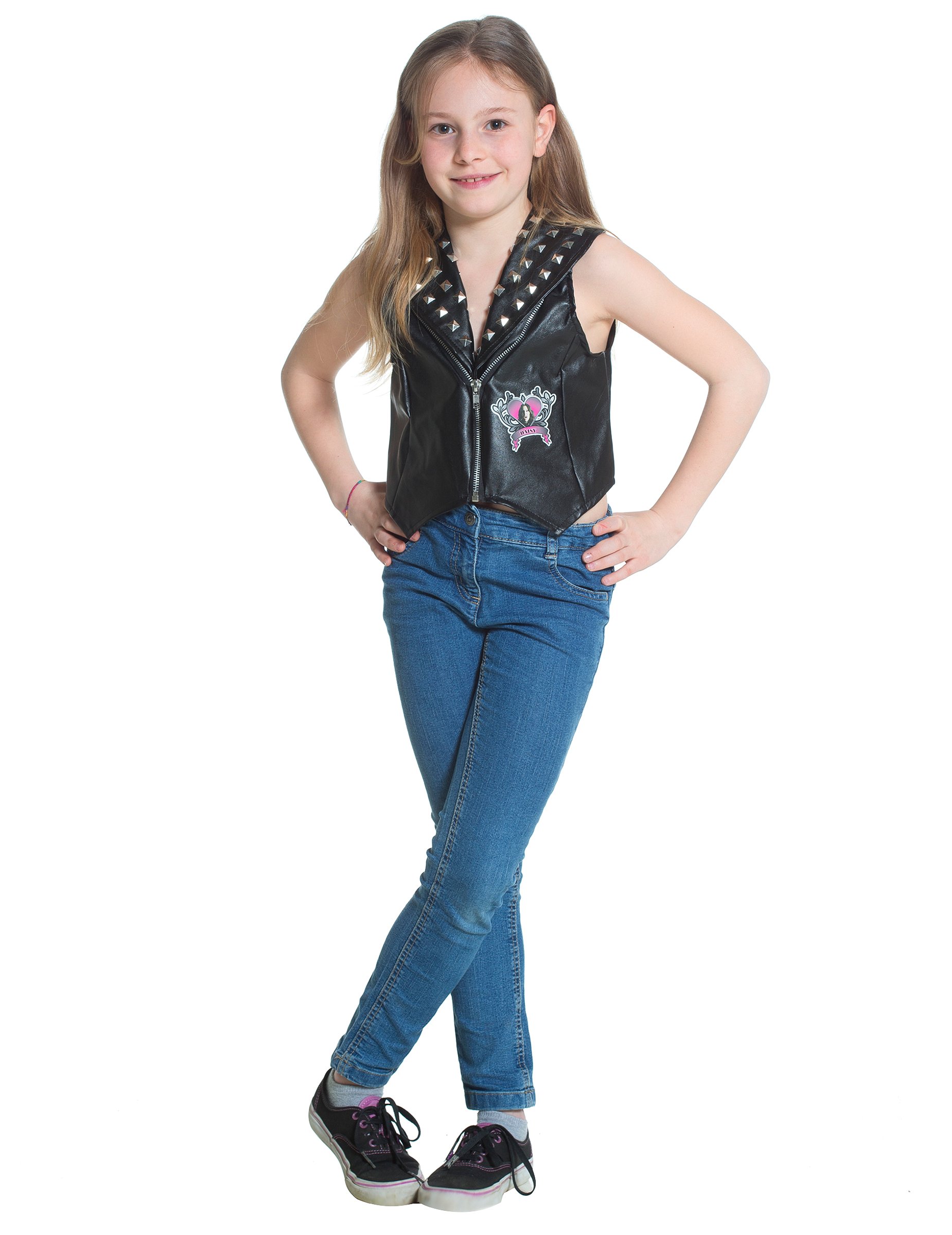 Chica Vampiro Halloween-Kinderkostüm Daisy Weste Lizenzartikel schwarz-pink Chica Vampiro Halloween-Kinderkostüm Daisy Weste Lizenzartikel schwarz-pink von JOKER