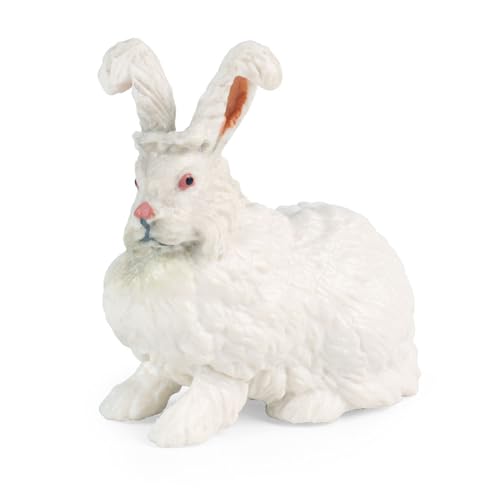JOKFEICE Angorakaninchen Figur – Realistisches Wildtier-Spielzeug, Lernspielzeug für Kinder & Feengarten-Deko, Geburtstagsgeschenk JOKFEICE Angorakaninchen Figur – Realistisches Wildtier-Spielzeug, Lernspielzeug für Kinder & Feengarten-Deko, Geburtstagsgeschenk von JOKFEICE