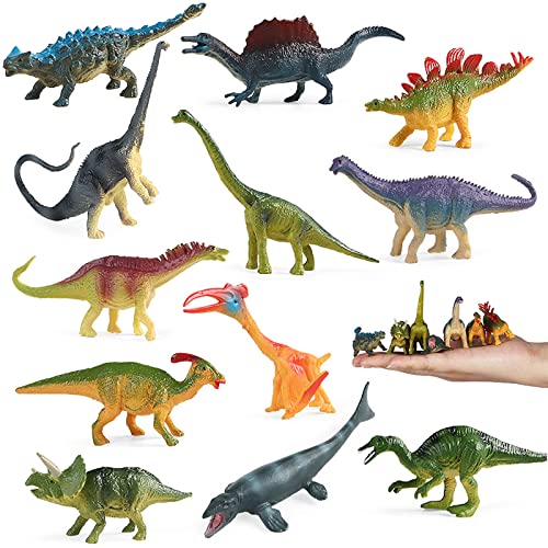 JOKFEICE Baby-Dinosaurier-Spielzeug, realistischer Kalender, Ereignis, Dinosaurier-Figuren, frühes pädagogisches Spielzeug, Geburtstagsparty-Geschenke, Cupcake-Topper, für Kinder, 12 Stück JOKFEICE Baby-Dinosaurier-Spielzeug, realistischer Kalender, Ereignis, Dinosaurier-Figuren, frühes pädagogisches Spielzeug, Geburtstagsparty-Geschenke, Cupcake-Topper, für Kinder, 12 Stück von JOKFEICE