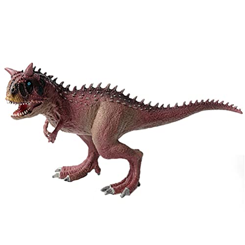 JOKFEICE Dinosaurier Spielzeug Realistische Carnotaurus Tier Figuren Wissenschaft Projekt, Kuchen Topper, frühen Pädagogisches Spielzeug Geburtstag Weihnachten Geschenk für Kleinkinder von JOKFEICE