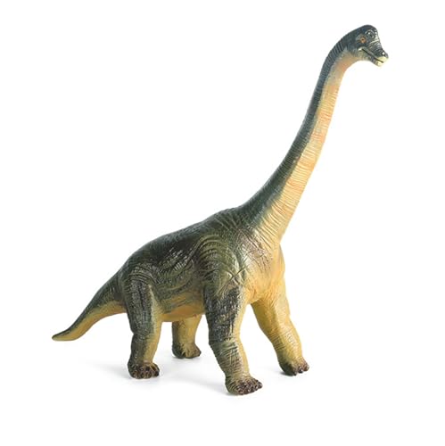 JOKFEICE Dinosaurier-Spielzeug, realistische Brachiosaurus-Figuren für Wissenschaftsprojekt, Lernspielzeug, Weihnachten, Geburtstag, Kuchenaufsatz für Kinder (Gummi) von JOKFEICE