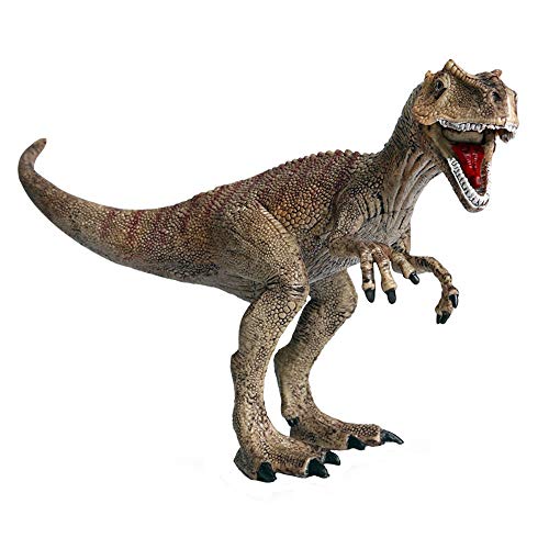 JOKFEICE Dinosaurier Spielzeug Realistische Allosaurus Tier Figuren Wissenschaft Projekt, Kuchen Topper, frühen Pädagogisches Spielzeug Geburtstag Weihnachten Geschenk für Kleinkinder von JOKFEICE