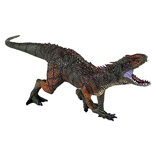 JOKFEICE Dinosaurier Spielzeug Realistische Carcharodontosaurus Dinosaurier Figuren, Wissenschaftsprojekt, Lernspielzeug, Geburtstagsgeschenk, Kuchenaufsatz für Kinder von JOKFEICE