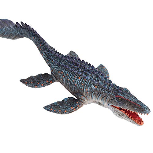 JOKFEICE Mosasaurus Jurassic Dinosaurier Spielzeug Realistische Solide Tierfiguren, Wissenschaft Projekt, Kuchen Topper, Frühe Bildungsspielzeug, Geburtstag Weihnachten Geschenk für Kinder von JOKFEICE