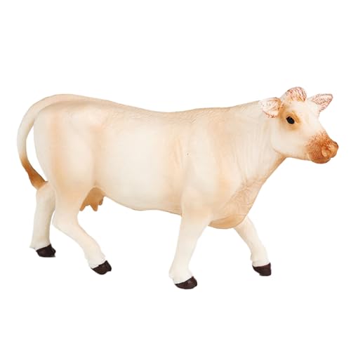 JOKFEICE Tierfiguren: realistischer Charolais, Feengarten-Zubehör, Lernspielzeug für Weihnachten & Geburtstag, Tortenaufsatz für Kinder JOKFEICE Tierfiguren: realistischer Charolais, Feengarten-Zubehör, Lernspielzeug für Weihnachten & Geburtstag, Tortenaufsatz für Kinder von JOKFEICE