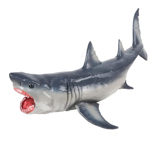 JOKFEICE Weißer Hai Figur – Realistisches Meerestier-Spielzeug für Kinder, Lernspielzeug & Feengarten-Deko, Geschenk zum Geburtstag JOKFEICE Weißer Hai Figur – Realistisches Meerestier-Spielzeug für Kinder, Lernspielzeug & Feengarten-Deko, Geschenk zum Geburtstag von JOKFEICE