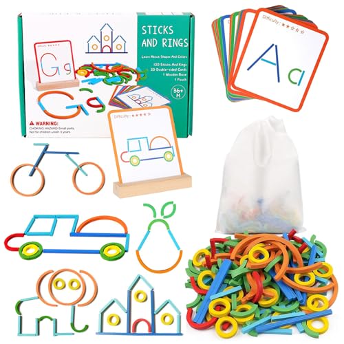 Montessori Lernspielzeug ab 3 Jahre, Montessori Spielzeug, Holz Geoboard, Vorschule Lernspiele, Form Farberkennung Spielzeug, Lernspielzeug Geschenk 2 3 4 5 6 7 Jahre Kinder Jungen Mädchen Montessori Lernspielzeug ab 3 Jahre, Montessori Spielzeug, Holz Geoboard, Vorschule Lernspiele, Form Farberkennung Spielzeug, Lernspielzeug Geschenk 2 3 4 5 6 7 Jahre Kinder Jungen Mädchen von JOKILY