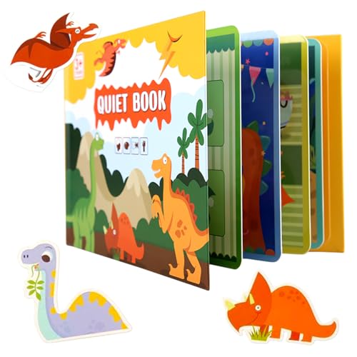 Quiet Book ab 1 Jahr, Quiet Book, Educational Toy Book, Ruhiges Buch Montessori for Toddlers, Interactive Busy Book, Kleinkinder Spielzeugbuch, Puzzle Buch Pädagogisches Spielzeug (C) von JOKILY