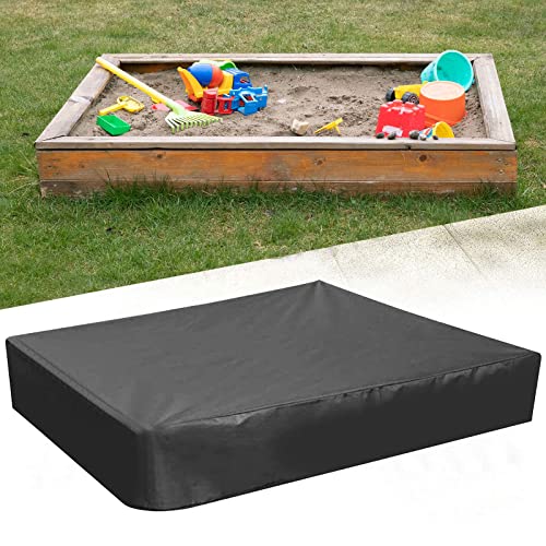 Sandkastenabdeckung, Wasserdicht Sandkasten Abdeckung 150x150cm, Sandkastenplane mit Abdeckung, Sandkasten Abdeckung Abdeckplane Wasserdicht, Spielzeug Sandkasten Abdeckung für Pool Terrase Sandkastenabdeckung, Wasserdicht Sandkasten Abdeckung 150x150cm, Sandkastenplane mit Abdeckung, Sandkasten Abdeckung Abdeckplane Wasserdicht, Spielzeug Sandkasten Abdeckung für Pool Terrase von JOKILY