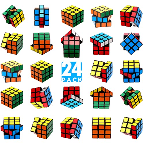 24er Pack Mini-Würfel Bulk, Puzzle-Würfel, 1,18 Zoll 3×3×3 Würfel-Set, Stressabbau-Spielzeug, Party-Geschenke, Geburtstagsfeier-Geschenke, Partyzubehör für Jungen und Mädchen, Osterkorb-Füllungen 24er Pack Mini-Würfel Bulk, Puzzle-Würfel, 1,18 Zoll 3×3×3 Würfel-Set, Stressabbau-Spielzeug, Party-Geschenke, Geburtstagsfeier-Geschenke, Partyzubehör für Jungen und Mädchen, Osterkorb-Füllungen von JOLLYFUN