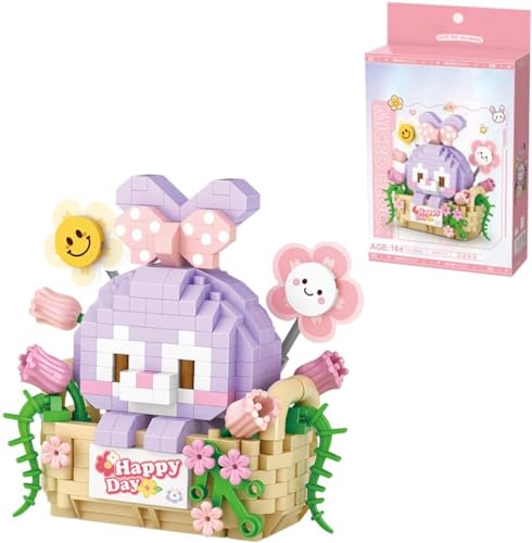 JOMIOD Kreativ Hase Micro Bauklötze, 400+ Klemmbausteine Blumenkorb Hase Modular Baukasten, HaseTier Bausteine Spielzeug, Dekoration für Kinder, Geschenk, Nicht Kompatibel mit Lgo JOMIOD Kreativ Hase Micro Bauklötze, 400+ Klemmbausteine Blumenkorb Hase Modular Baukasten, HaseTier Bausteine Spielzeug, Dekoration für Kinder, Geschenk, Nicht Kompatibel mit Lgo von JOMIOD