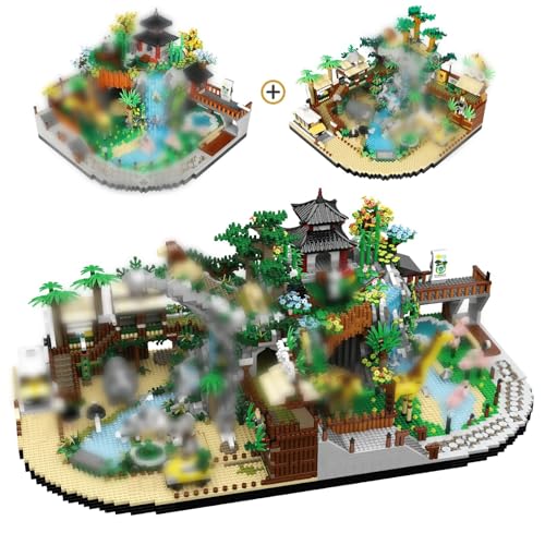 JOMIOD Zoo Bausteine Architektur Modell, 2 Set Zoo Serie Modular Building Konstruktionsspielzeug, Architektur Klemmbausteine Modell MOC Haus, Geschenkidee für Erwachsene und Kinder JOMIOD Zoo Bausteine Architektur Modell, 2 Set Zoo Serie Modular Building Konstruktionsspielzeug, Architektur Klemmbausteine Modell MOC Haus, Geschenkidee für Erwachsene und Kinder von JOMIOD