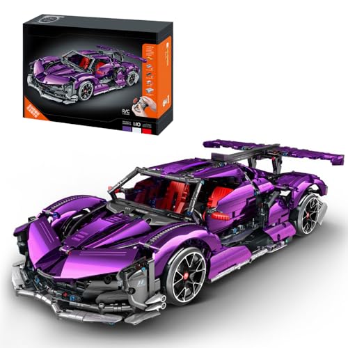 Technik Sportwagen Modellbausatz für Apollo, 2443 Klemmbausteine MOC Auto Supersportwagen Bausteine Bausatz, Technic Rennauto Modell Konstruktionsspielzeug Geschenk für Erwachsene und Kinder Technik Sportwagen Modellbausatz für Apollo, 2443 Klemmbausteine MOC Auto Supersportwagen Bausteine Bausatz, Technic Rennauto Modell Konstruktionsspielzeug Geschenk für Erwachsene und Kinder von JOMIOD