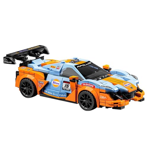 Technik Sportwagen Modellbausatz für Apollo, 326+ Klemmbausteine MOC Auto Supersportwagen Bausteine Bausatz, Technic Rennauto Modell Konstruktionsspielzeug für Erwachsene und Kinder Technik Sportwagen Modellbausatz für Apollo, 326+ Klemmbausteine MOC Auto Supersportwagen Bausteine Bausatz, Technic Rennauto Modell Konstruktionsspielzeug für Erwachsene und Kinder von JOMIOD