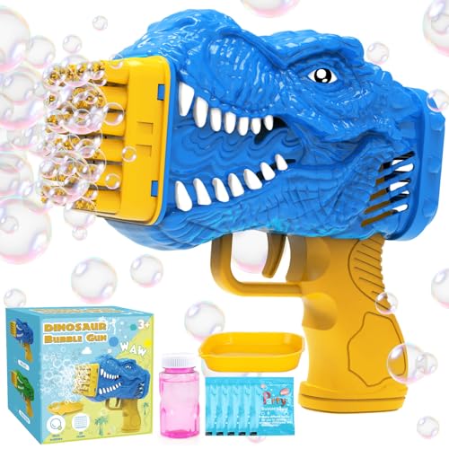 Dinosaurier Seifenblasenmaschine (Blau) von JONEG