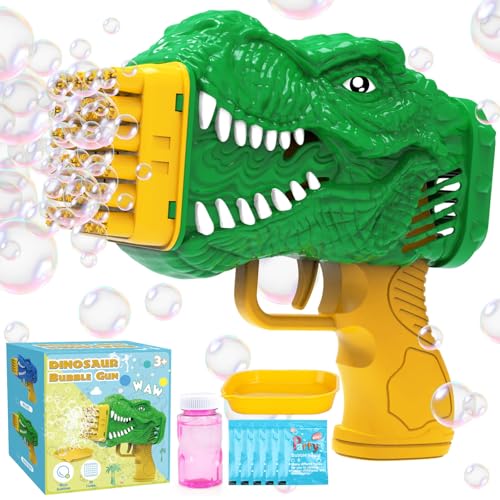 Dinosaurier Seifenblasenmaschine (Grün) von JONEG