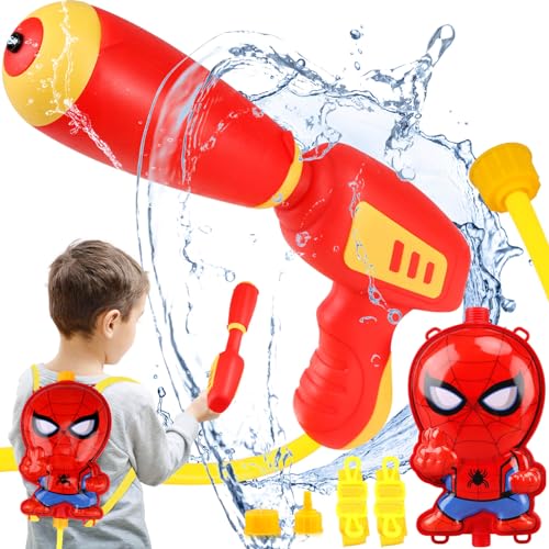 JONEG Spielzeug für 3-8 Jahre Kinder Junge: Wasserpistole mit Rucksack Geschenk ab 3 4 5 6 7 8 Jahre Mädchen Junge Geburtstag Geschenkideen Spielsachen für Kinder Jungen Pool Spielzeug Tankrucksack JONEG Spielzeug für 3-8 Jahre Kinder Junge: Wasserpistole mit Rucksack Geschenk ab 3 4 5 6 7 8 Jahre Mädchen Junge Geburtstag Geschenkideen Spielsachen für Kinder Jungen Pool Spielzeug Tankrucksack von JONEG