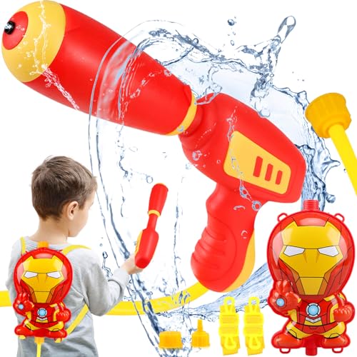 JONEG Spielzeug für 3-8 Jahre Kinder Junge: Wasserpistole mit Rucksack Geschenk ab 3 4 5 6 7 8 Jahre Mädchen Junge Geburtstag Geschenkideen Spielsachen für Kinder Jungen Pool Spielzeug Tankrucksack JONEG Spielzeug für 3-8 Jahre Kinder Junge: Wasserpistole mit Rucksack Geschenk ab 3 4 5 6 7 8 Jahre Mädchen Junge Geburtstag Geschenkideen Spielsachen für Kinder Jungen Pool Spielzeug Tankrucksack von JONEG