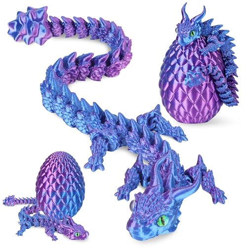 JONRRYIN 3D Gedrucktes Drachenei mit Drache, Drachen Spielzeug mit Augen, Kreative Spielzeug und Deko, Erwachsene Kinder Drachen Ei 3D Deko Schreibtischspielzeug Geschenke JONRRYIN 3D Gedrucktes Drachenei mit Drache, Drachen Spielzeug mit Augen, Kreative Spielzeug und Deko, Erwachsene Kinder Drachen Ei 3D Deko Schreibtischspielzeug Geschenke von JONRRYIN