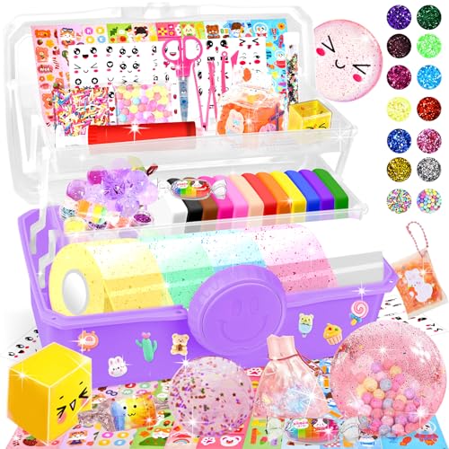 JONRRYIN 64 Stücke Nano Tape Bubbles Set, Magie Nano Tape Set, Nano Doppelseitiges Klebeband, Blowing Bubble Tape mit Pailletten Aufkleber DIY Craft Decompression von JONRRYIN