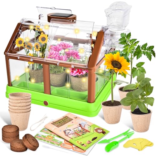 JONRRYIN Galileo Experiment, Experimente für Kinder ab 7, Mein Erstes Gewächshaus für Mini Gärtner und Angehende Botaniker, Experimente für Kinder ab 6 JONRRYIN Galileo Experiment, Experimente für Kinder ab 7, Mein Erstes Gewächshaus für Mini Gärtner und Angehende Botaniker, Experimente für Kinder ab 6 von JONRRYIN